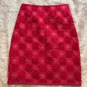 EUC Boden lace a line skirt.
